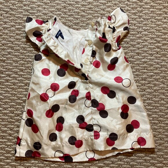 # 13 Baby Gap Polka Dot Dress, Size 3-6 months - Picture 3 of 4